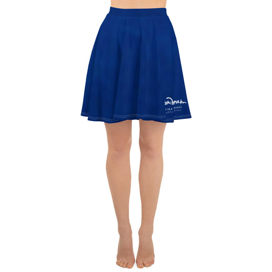 Harmony Blue Skater Skirt