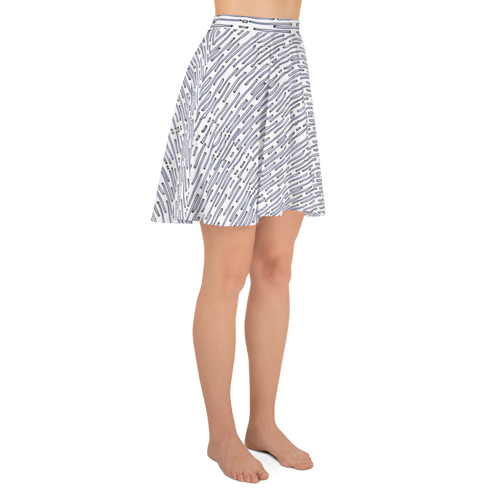 Nautical Crew Skater Skirt