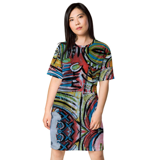 Whirl Wind T-shirt dress