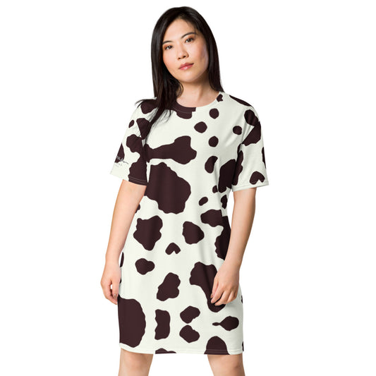 BW Pony Skin T-shirt dress