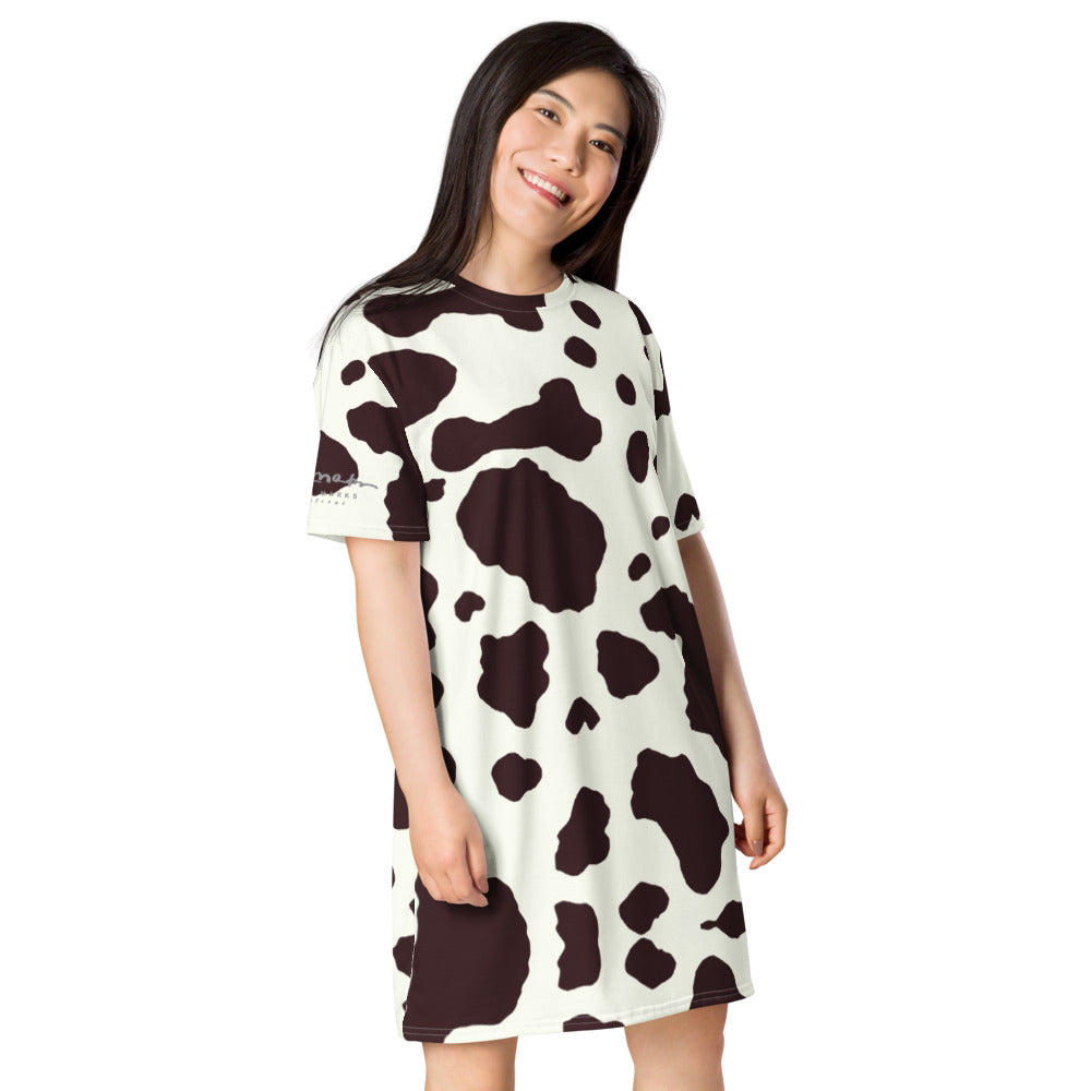 BW Pony Skin T-shirt dress