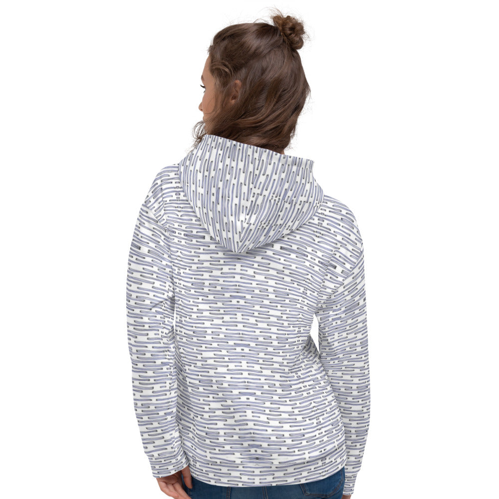 Recycled Unisex Hoodie - Nautical Crew - Women