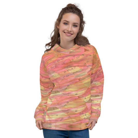 Recycled Unisex Hoodie - Dreamy Floral - Women