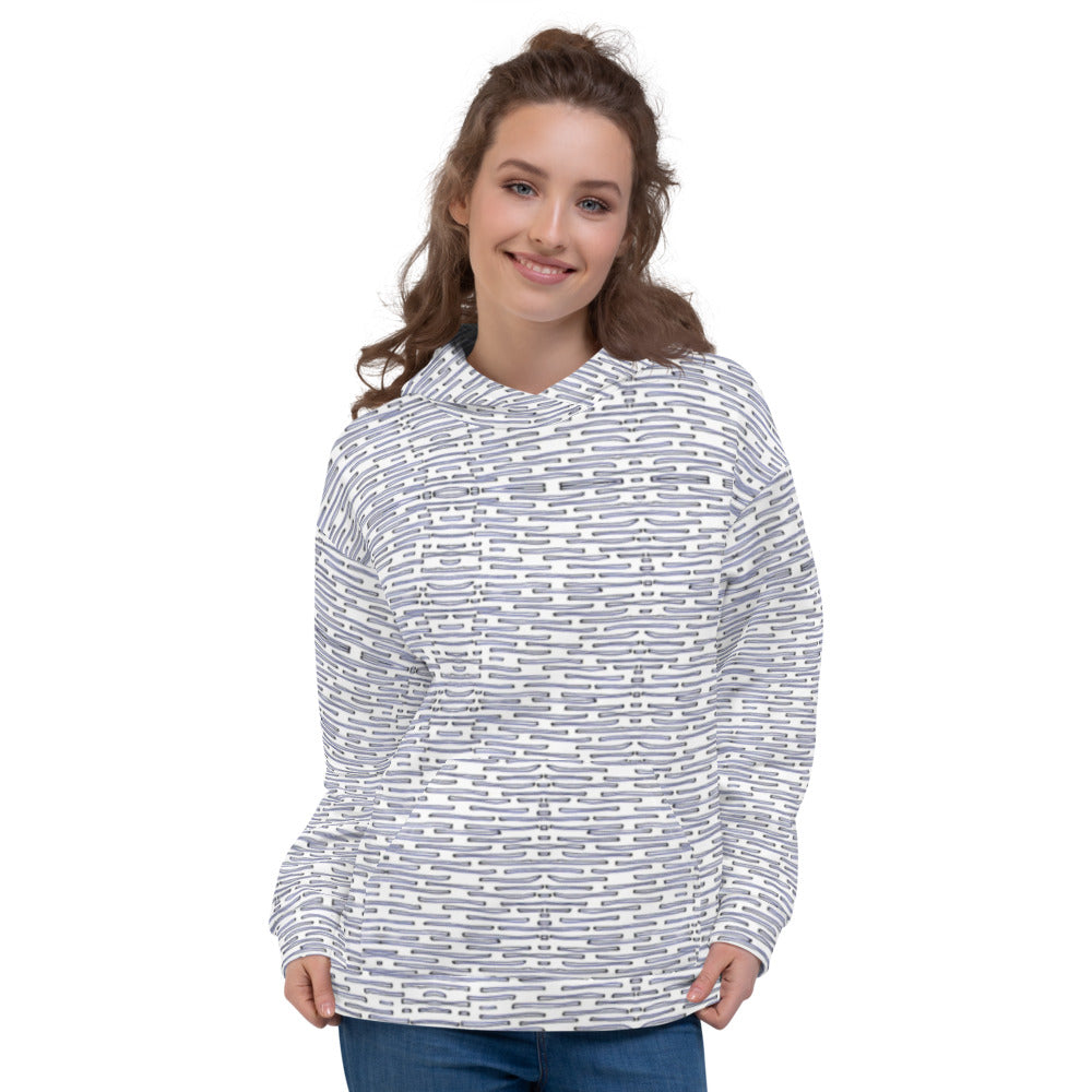 Recycled Unisex Hoodie - Nautical Crew - Women