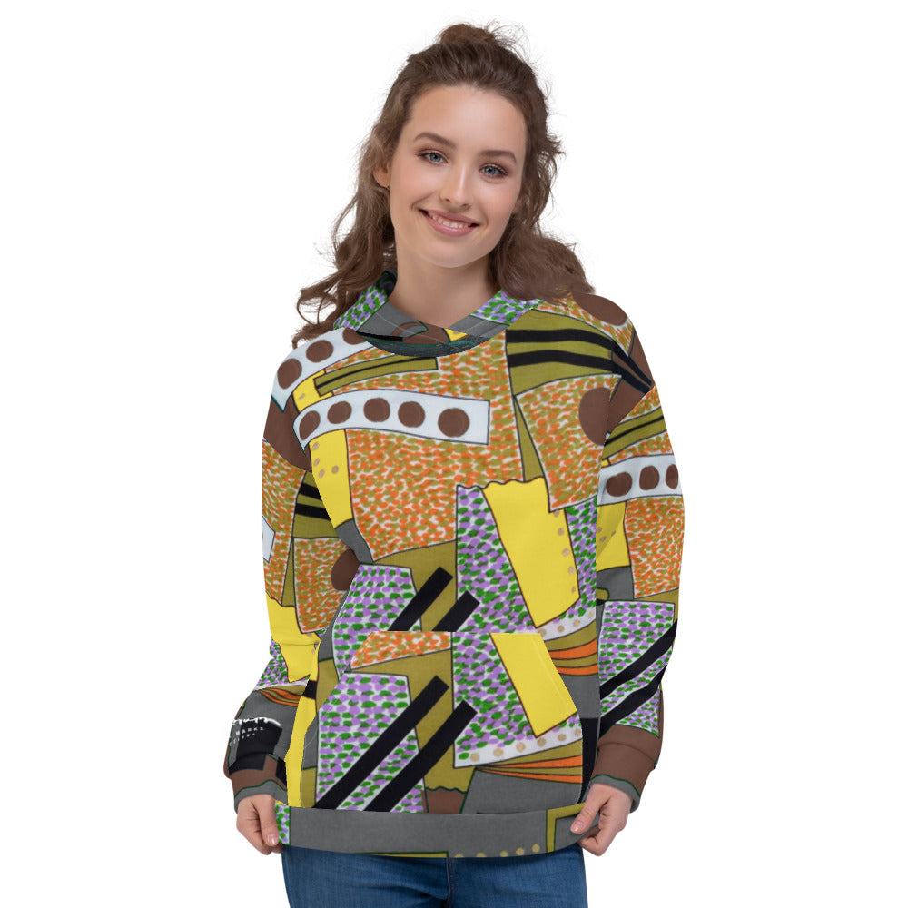 Recycled Unisex Hoodie - Graphic Tango - Women