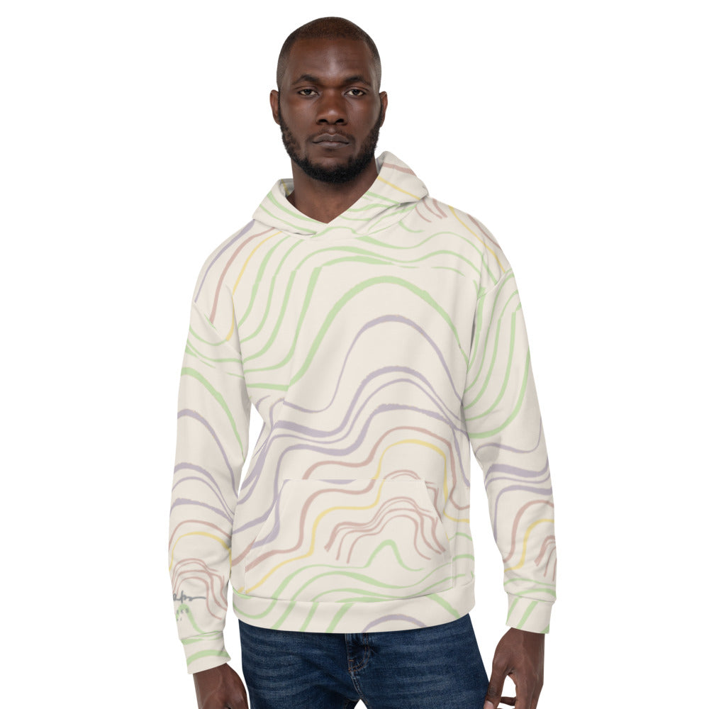 Recycled Unisex Hoodie - Sixties - Men