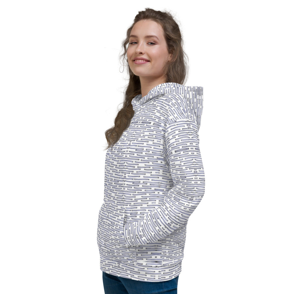 Recycled Unisex Hoodie - Nautical Crew - Women