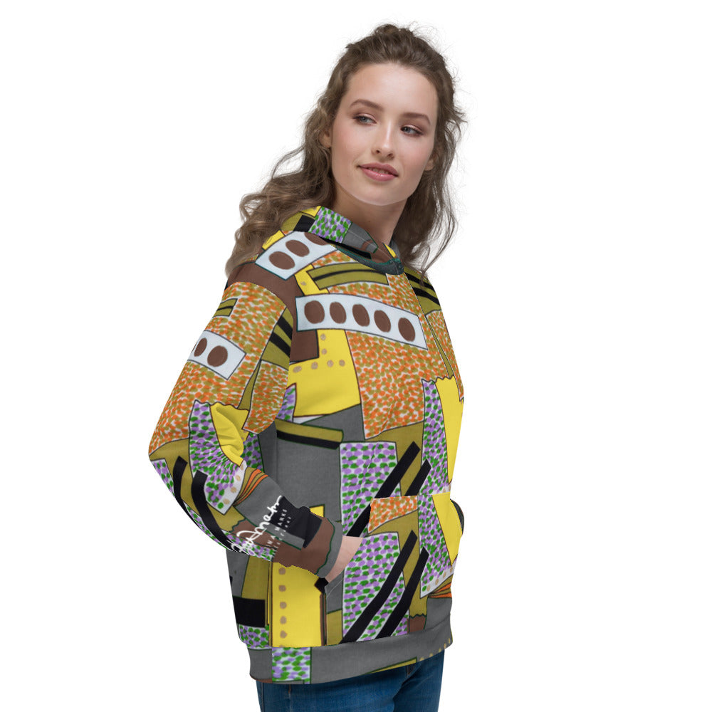 Recycled Unisex Hoodie - Graphic Tango - Women