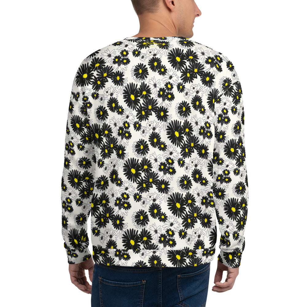 Recycled Unisex Sweatshirt - Daisy - Men