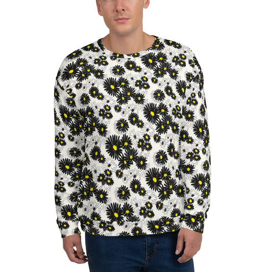 Recycled Unisex Sweatshirt - Daisy - Men