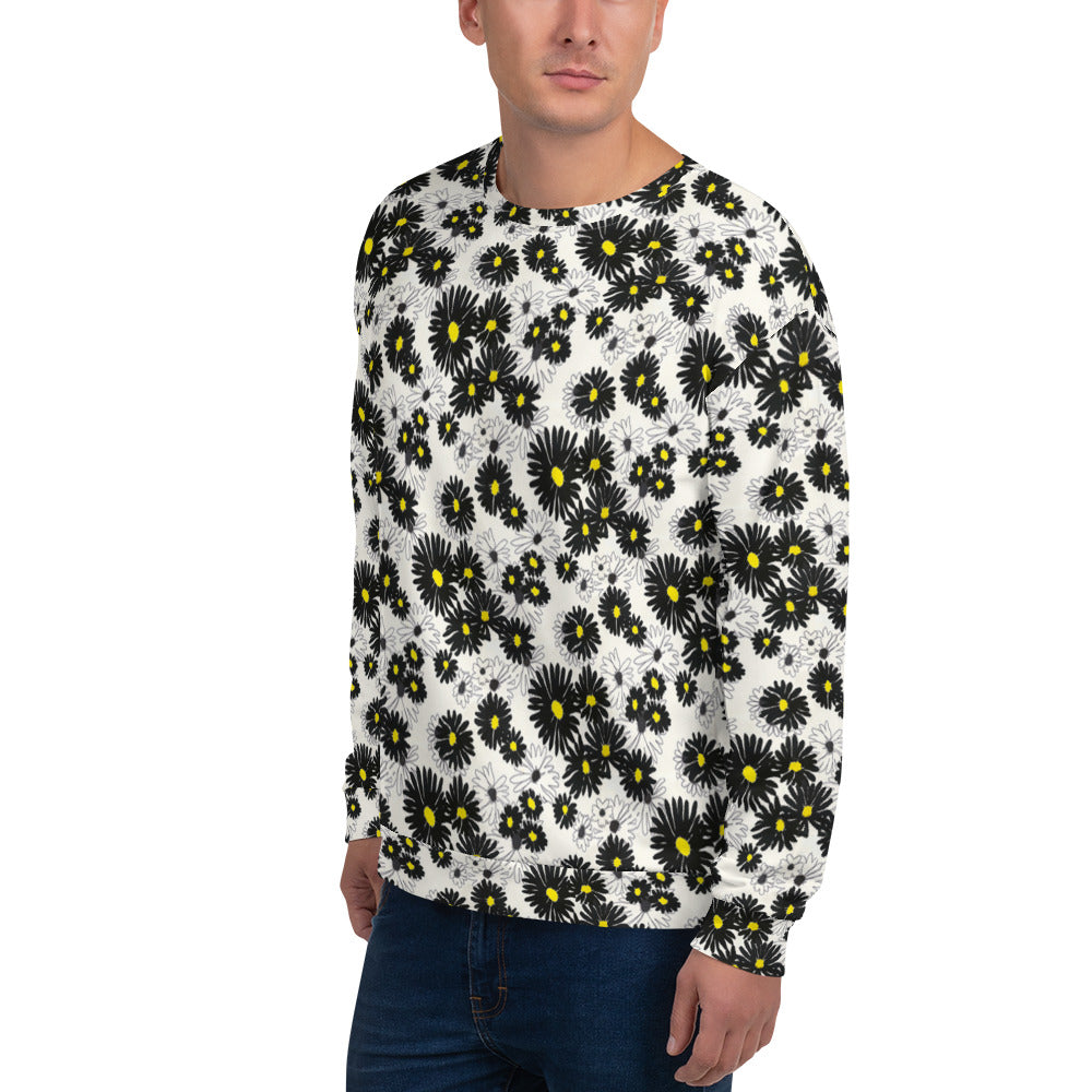 Recycled Unisex Sweatshirt - Daisy - Men