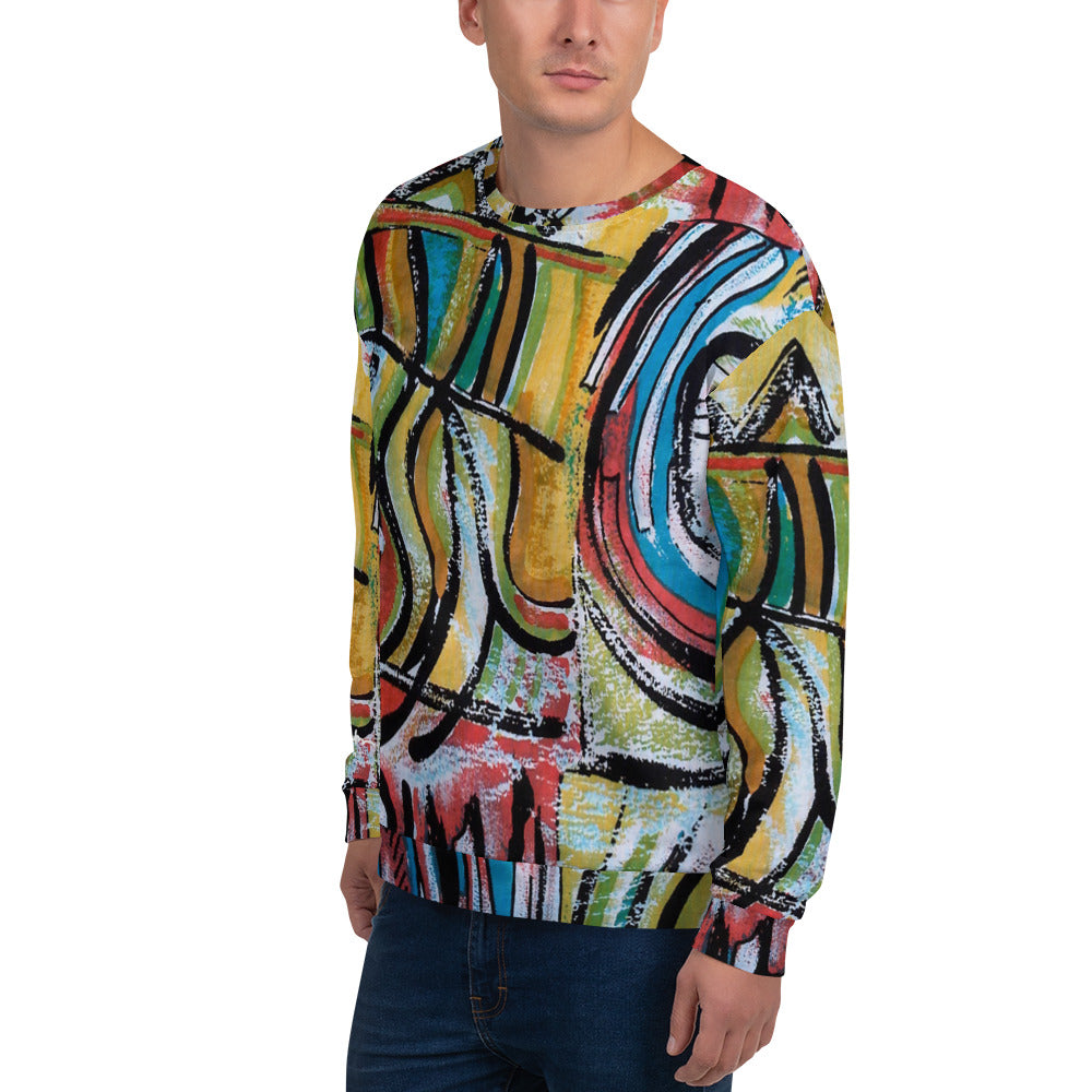 Recycled Unisex Sweatshirt - WhirlWind - Men