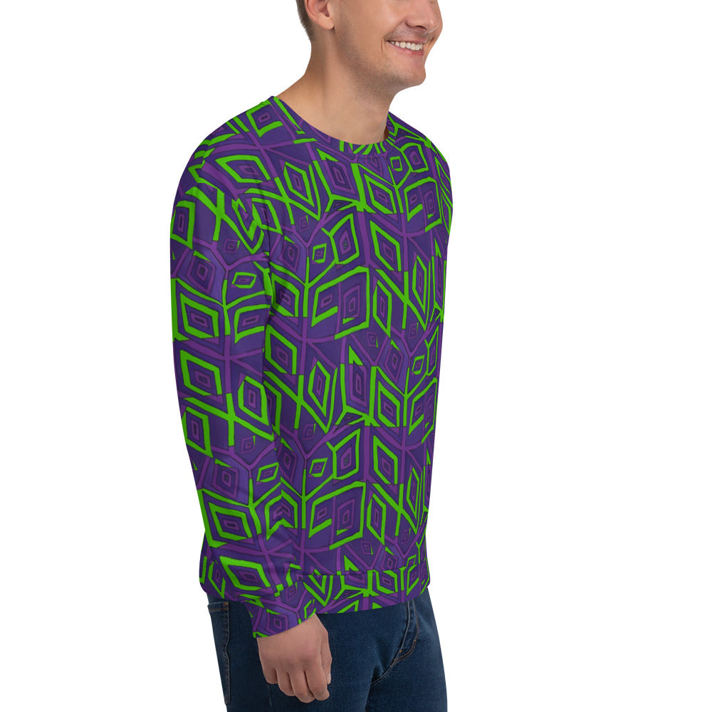 Recycled Unisex Sweatshirt - Joker Madness - Men