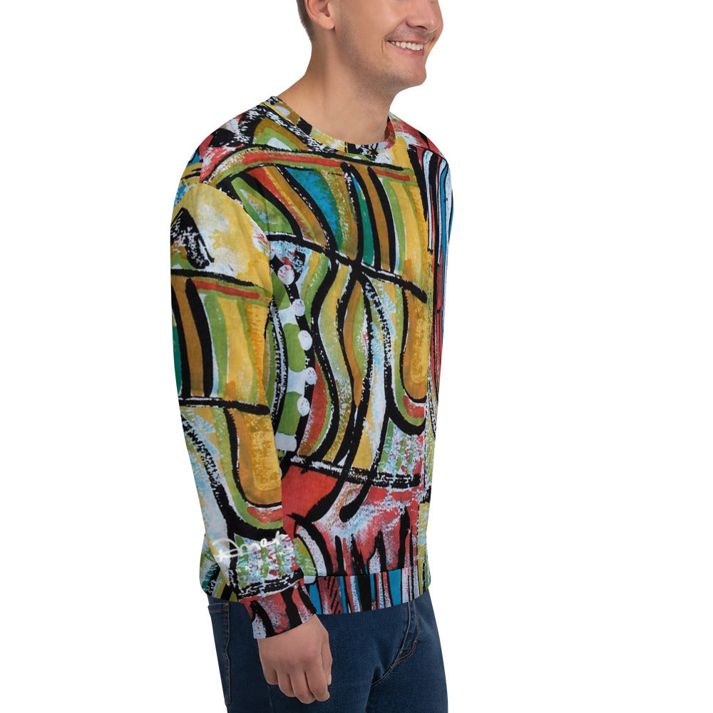 Recycled Unisex Sweatshirt - WhirlWind - Men