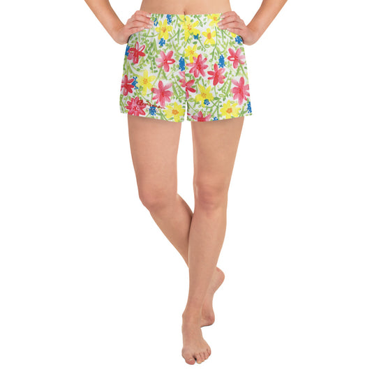 Women's Wildflower Athletic Shorts