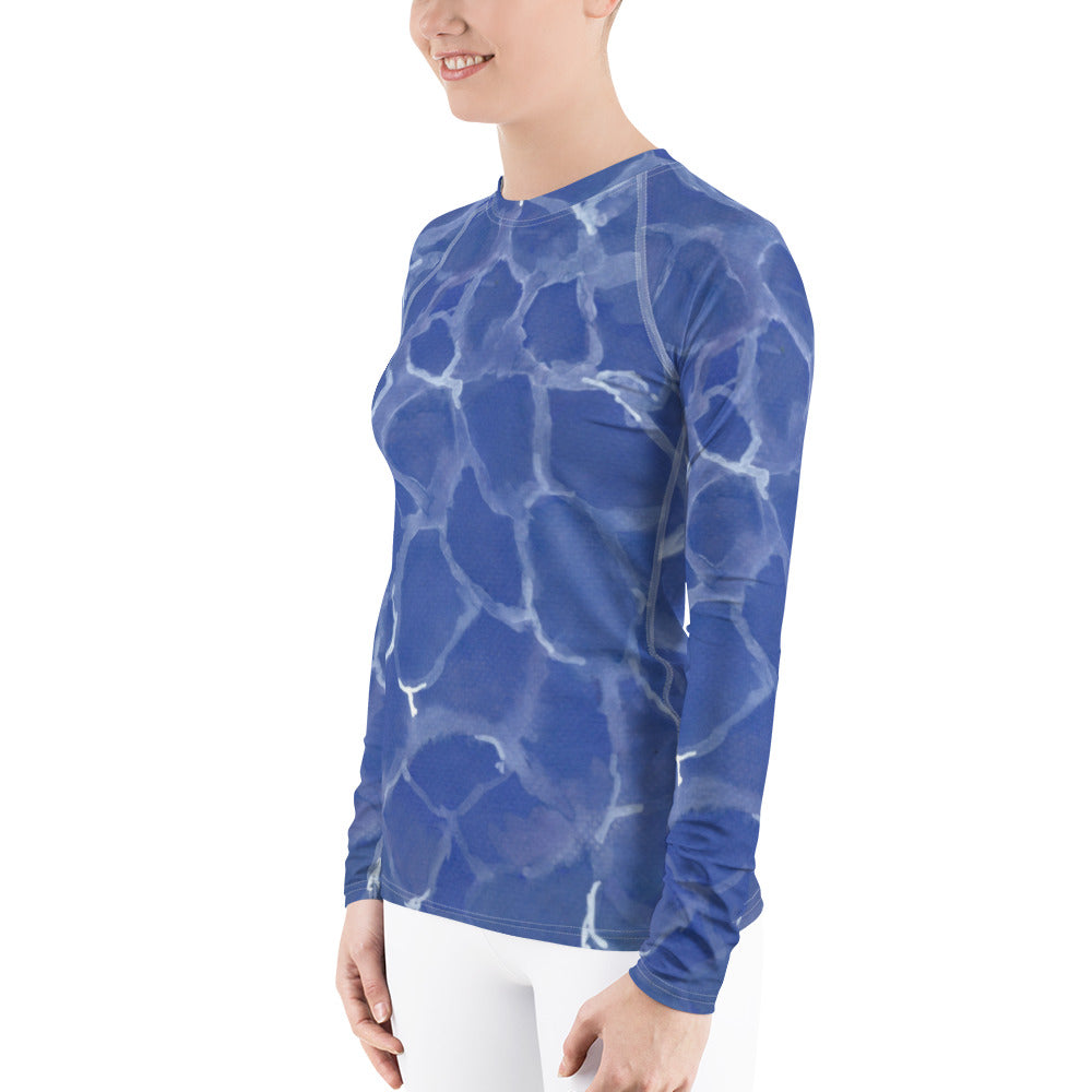 Blue Pool Long Sleeve Tops