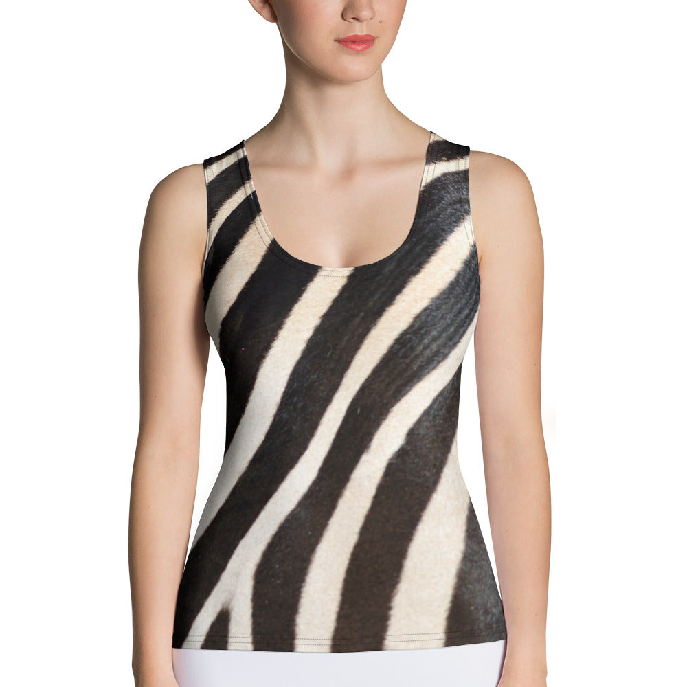 Zebra Tank Top