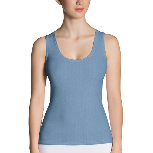 Lapis Space Tank Top