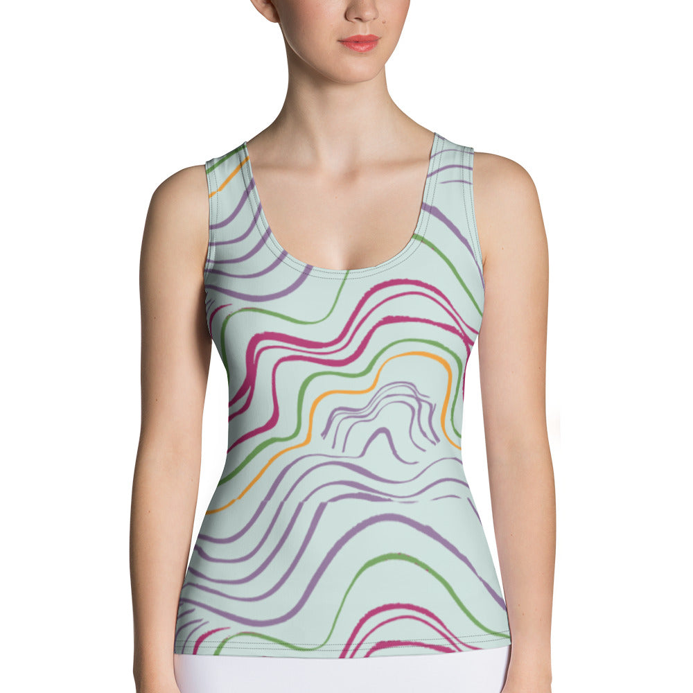 Psychedelic Spring Tank Top