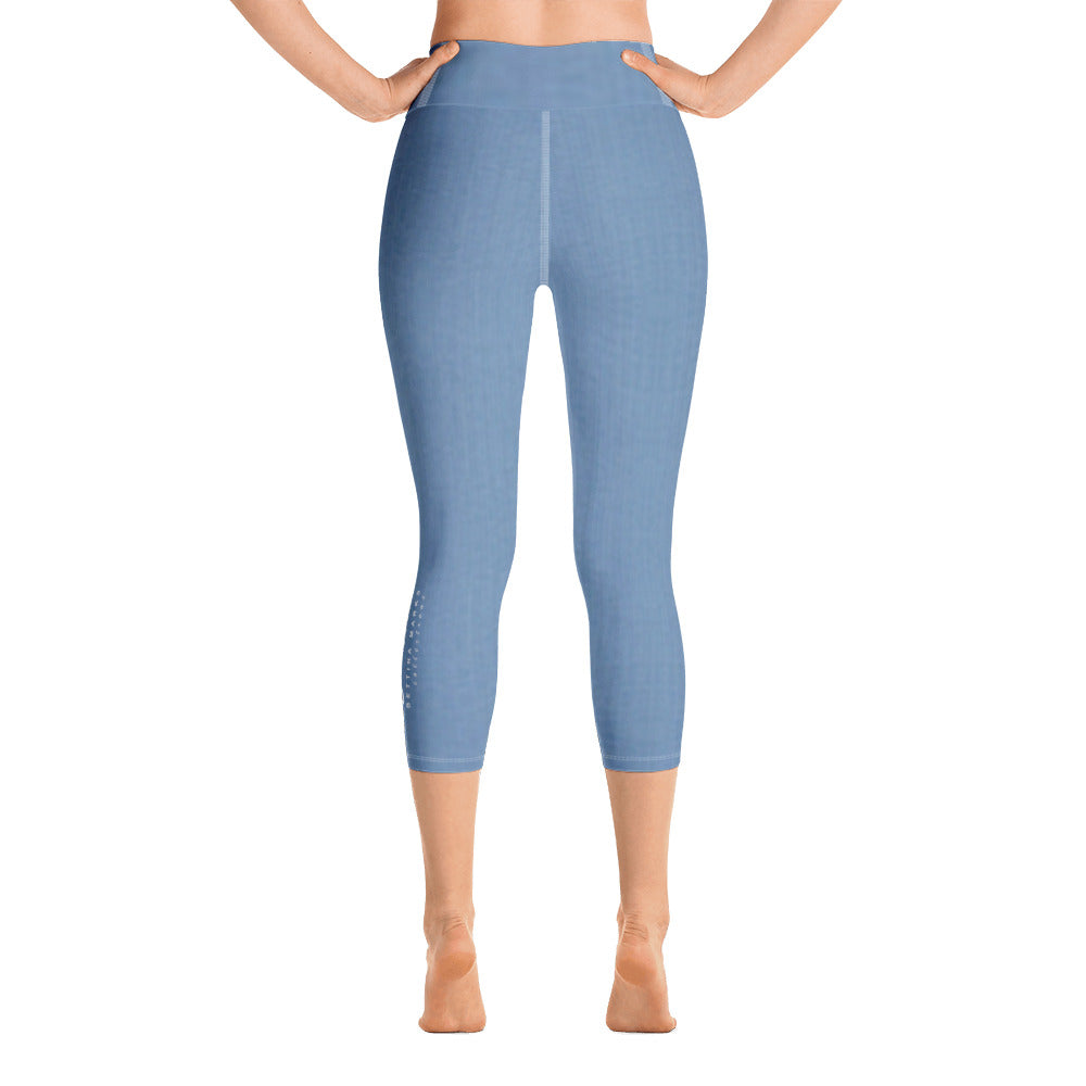 Lapis Space Yoga Capri Leggings