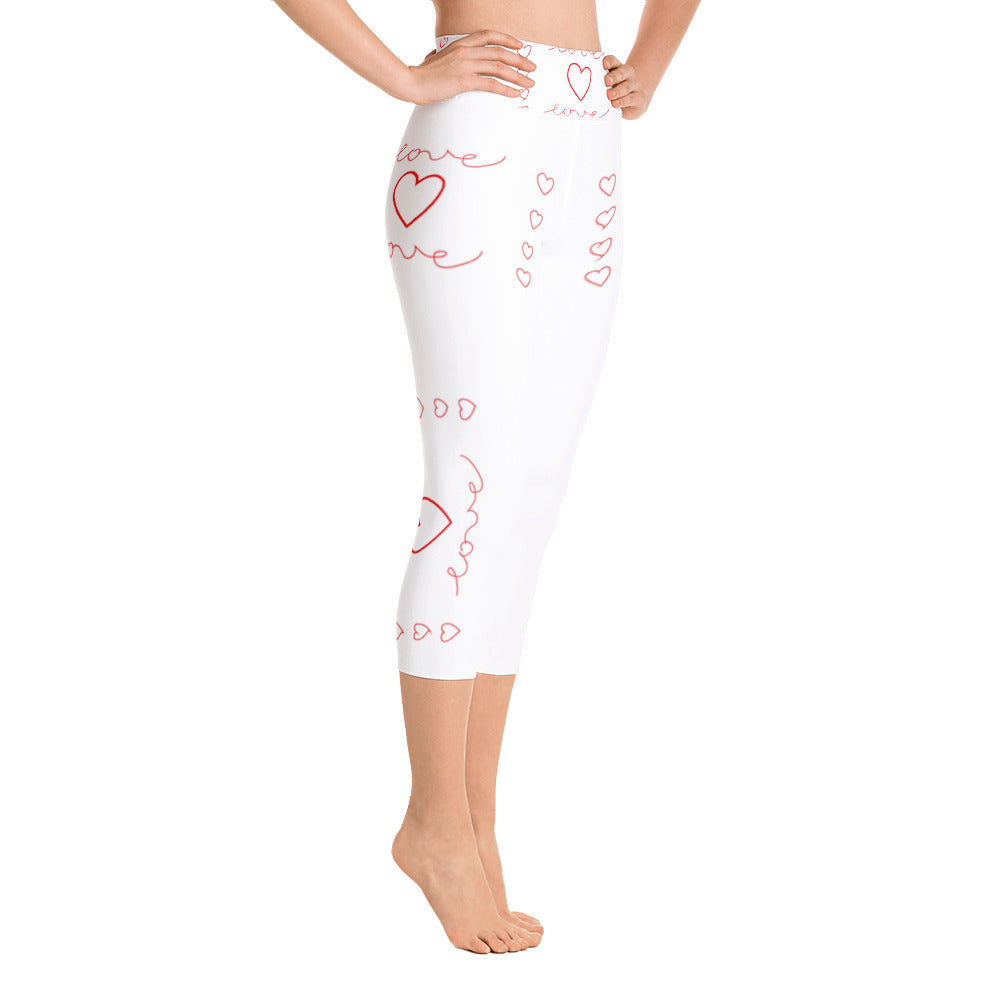 Yoga LOVE Capri Leggings