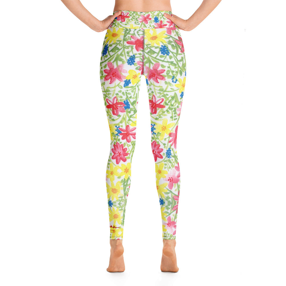 Wildflower Yoga Leggings