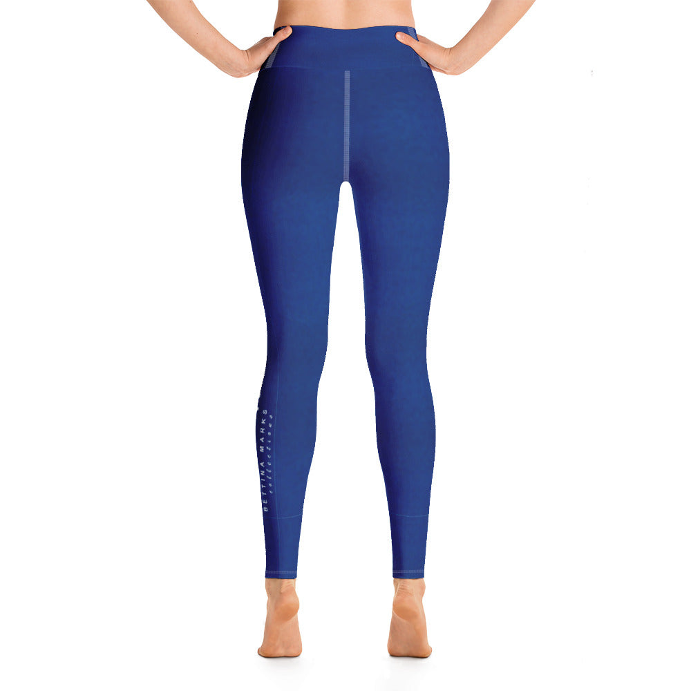 Harmony Blue Yoga Leggings