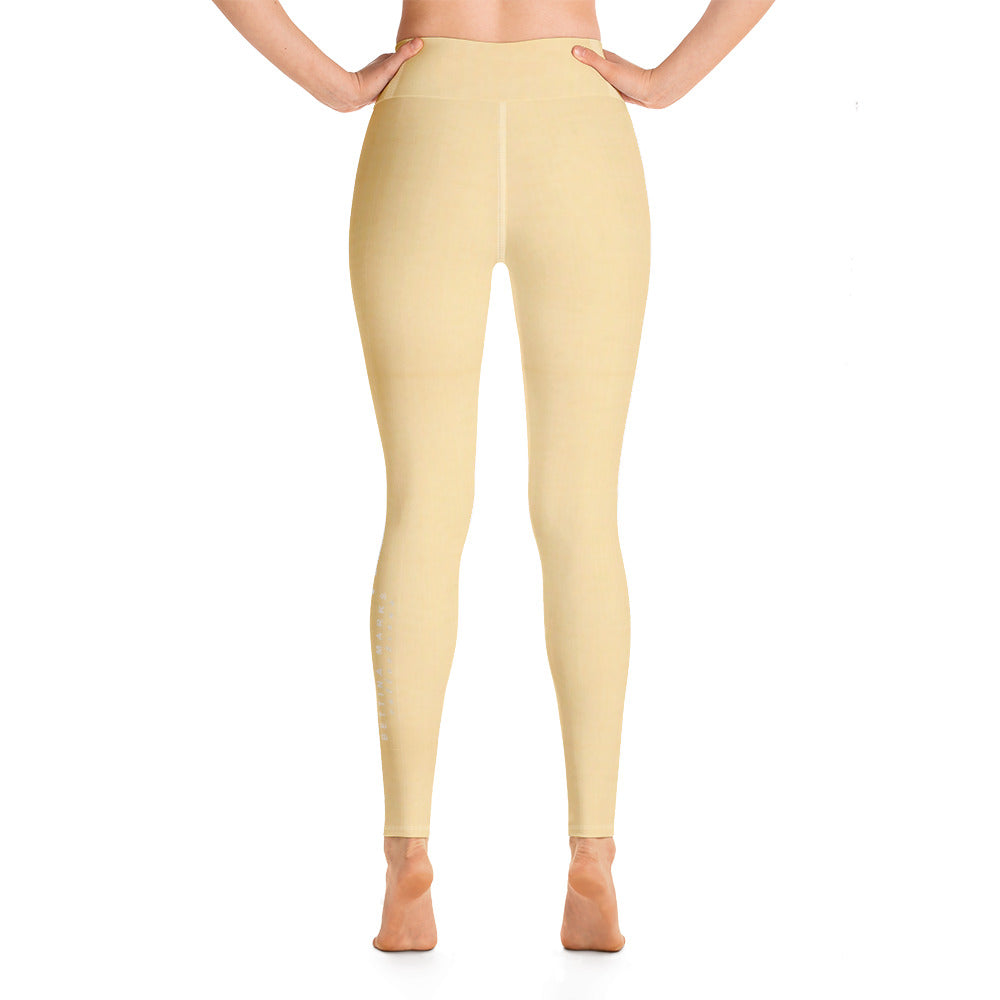 Solar Plexus Yellow Yoga Leggings