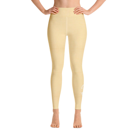 Solar Plexus Yellow Yoga Leggings