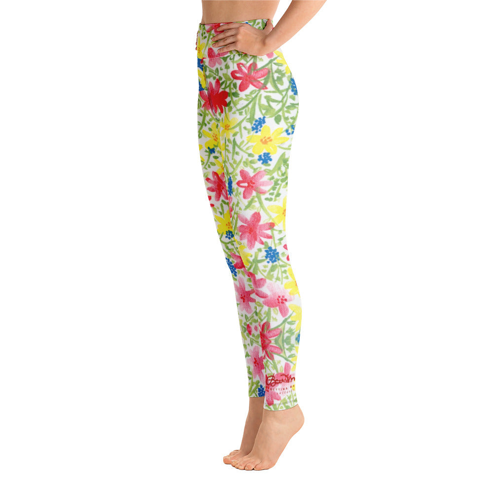 Wildflower Yoga Leggings