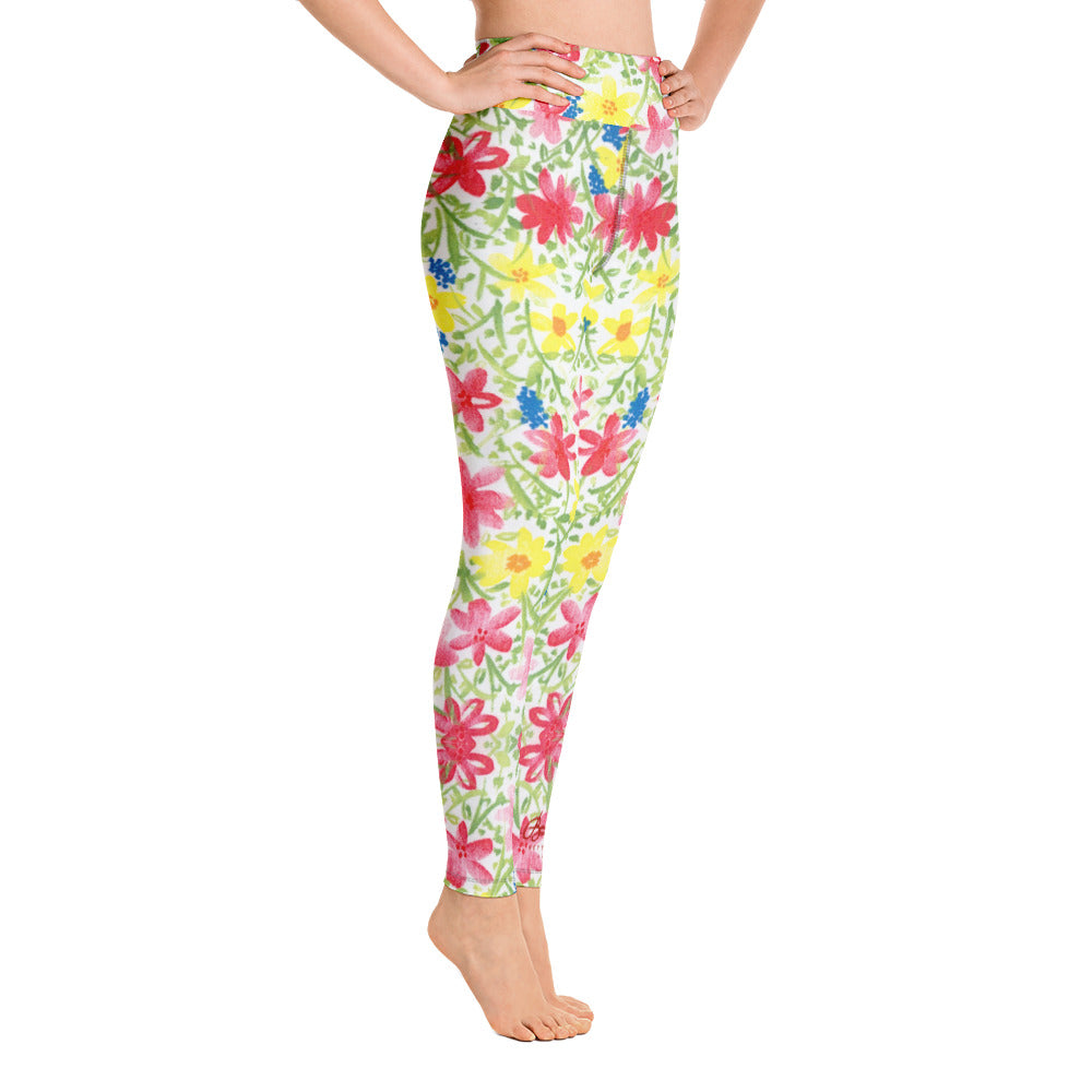 Wildflower Yoga Leggings