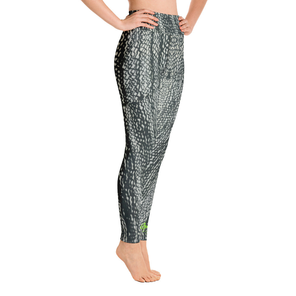 Tire Scribbles Yoga Leggings