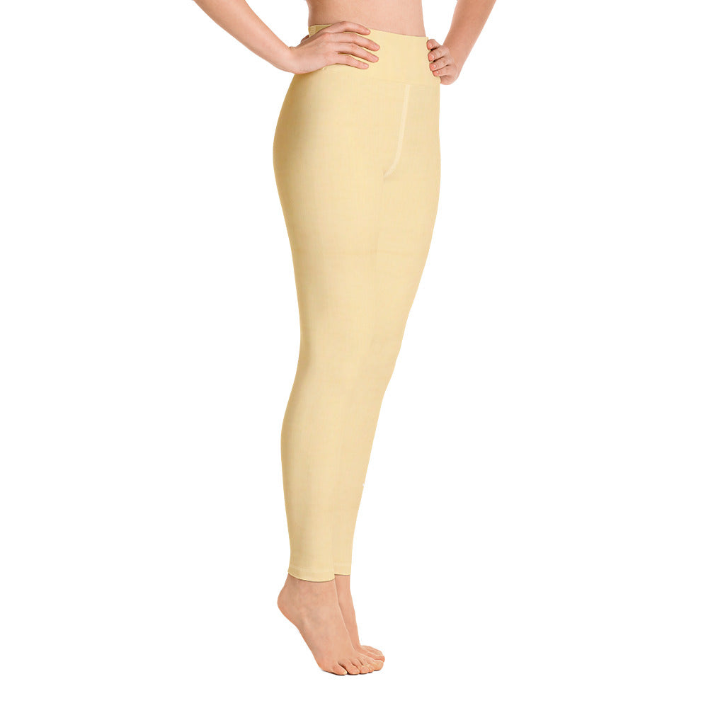 Solar Plexus Yellow Yoga Leggings