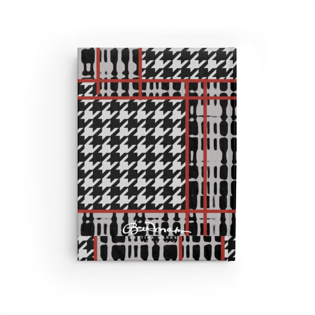 Plaid Houndstooth Journal