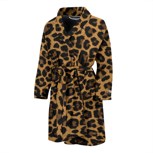 Leopard Bath Robe - Men