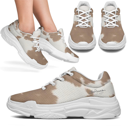 Pony Skin Chunky Sneakers