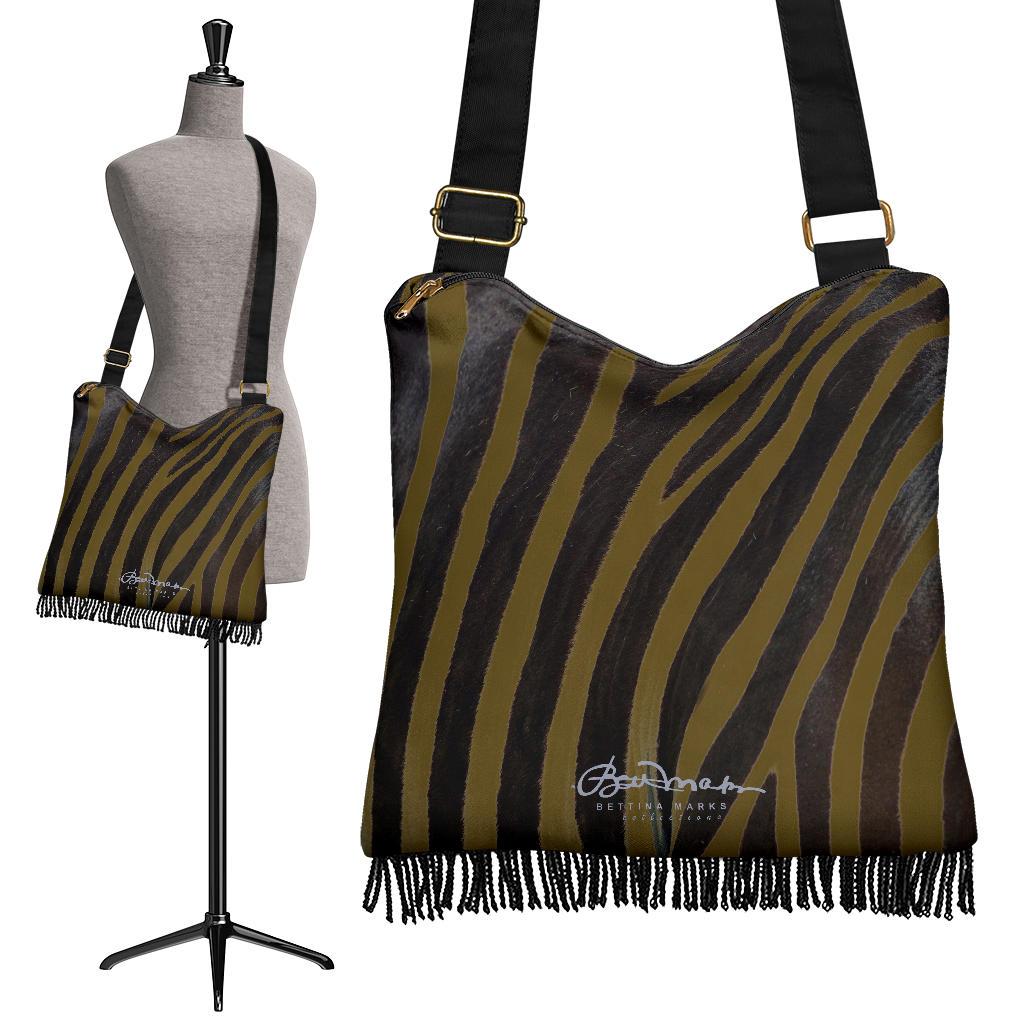 Wild (select color) Zebra Boho Bag