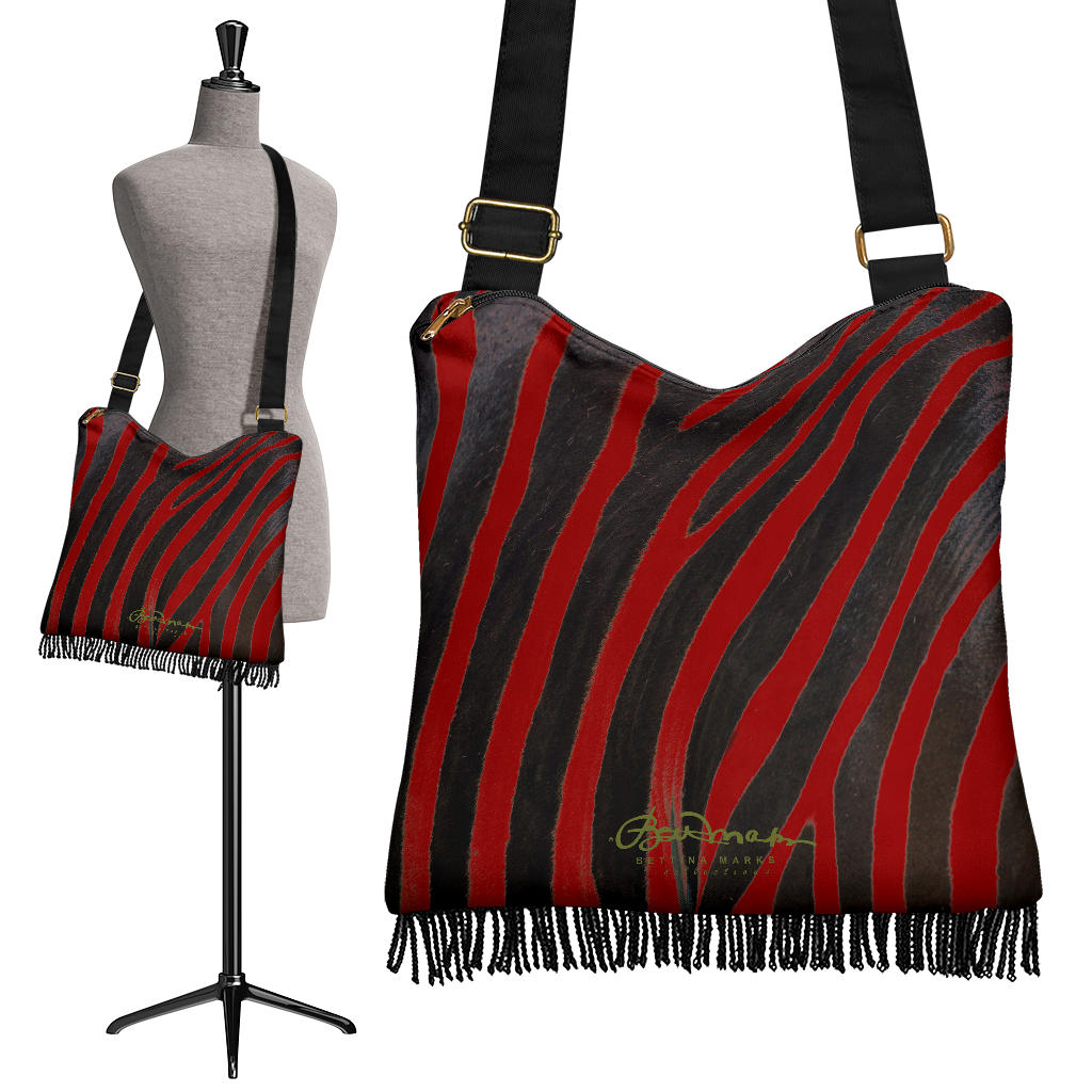 Wild (select color) Zebra Boho Bag