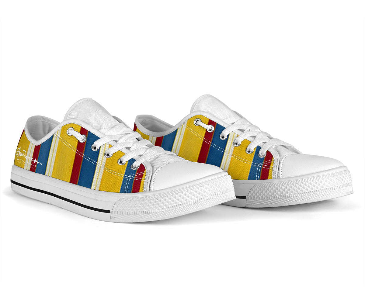Riviera Stripe Low Top Sneakers