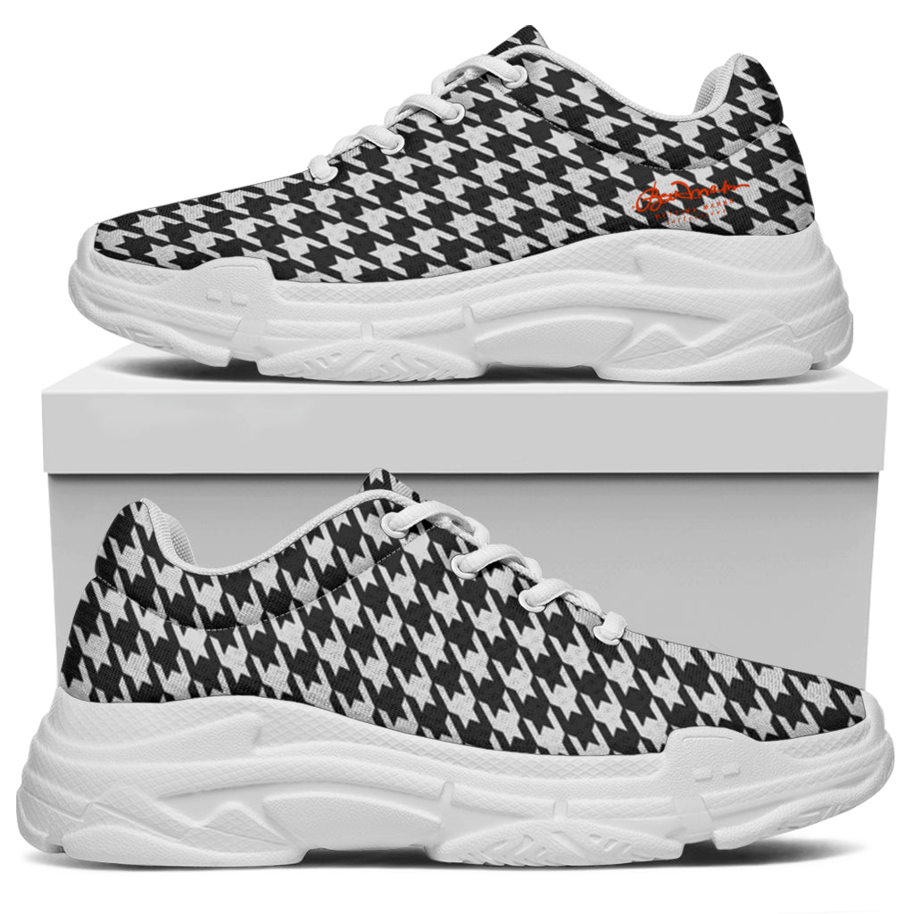 BW Houndstooth Chunky Sneakers