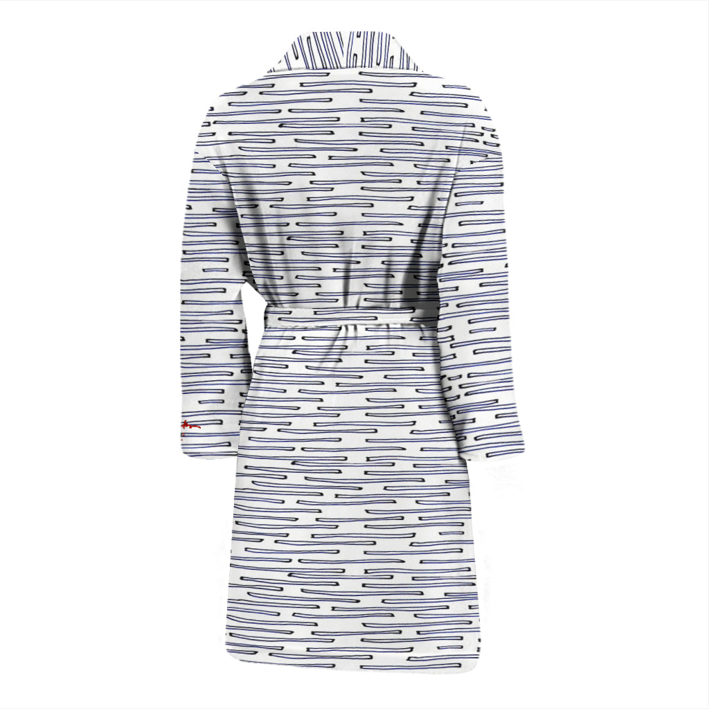 Nautical Crew Bath Robe - Men