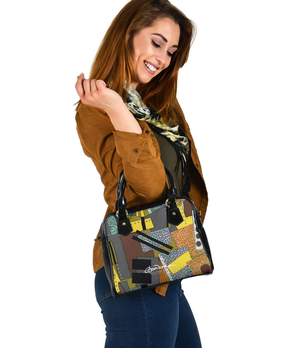 Graphic Tango Hand Bag w Shoulder Strap
