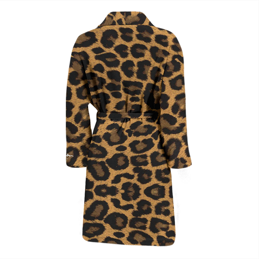 Leopard Bath Robe - Men