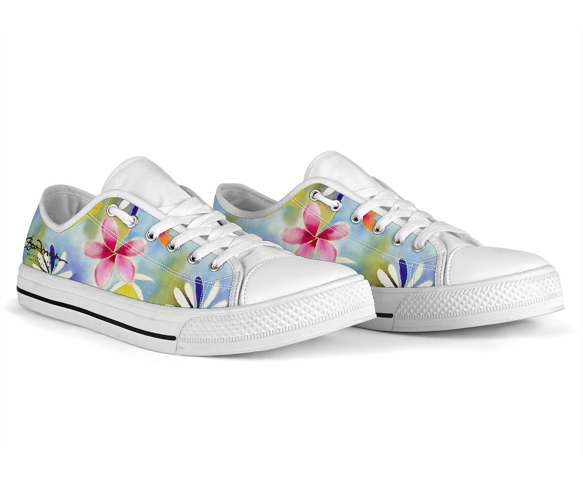 Sunrise Floral Low Top Sneakers