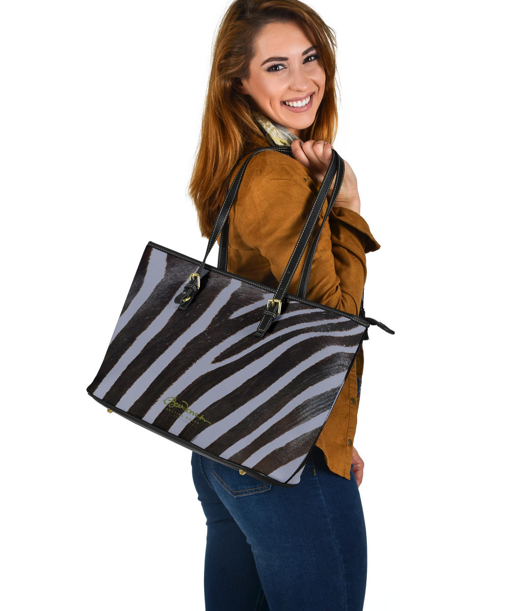 Wild (select color) Zebra Large Tote Bag