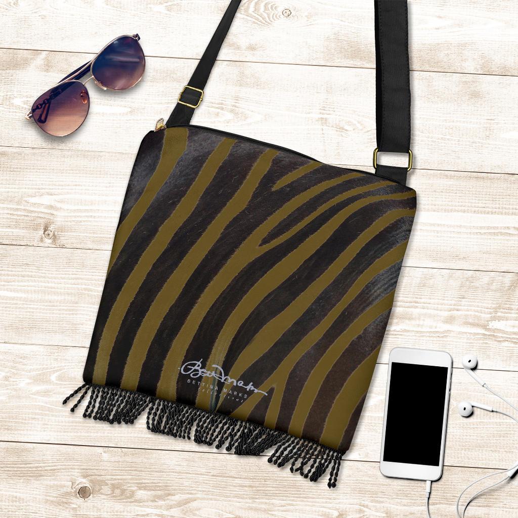 Wild (select color) Zebra Boho Bag