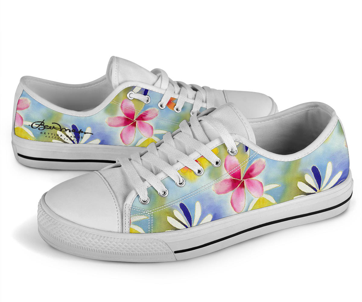 Sunrise Floral Low Top Sneakers