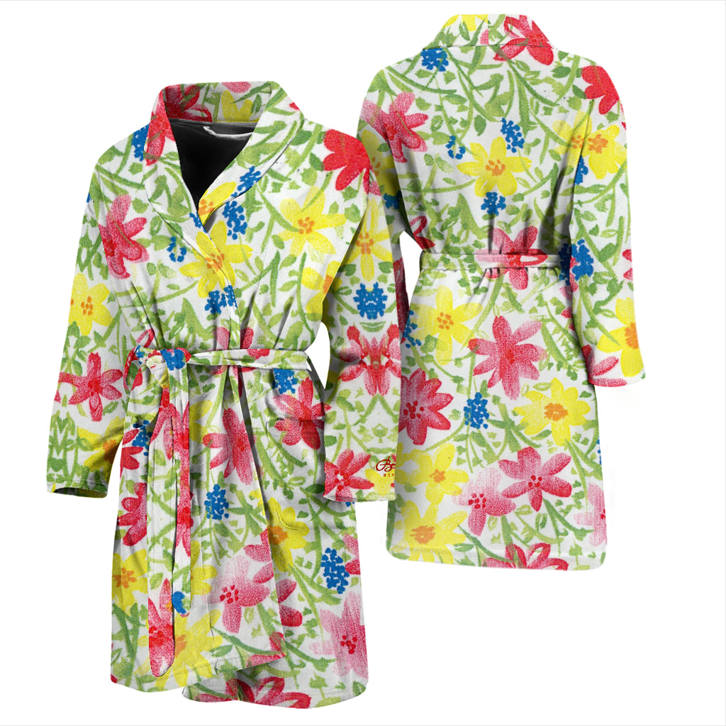 Wildflower Bath Robe - Men