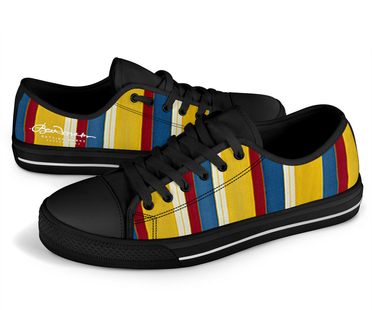 Riviera Stripe Low Top Sneakers