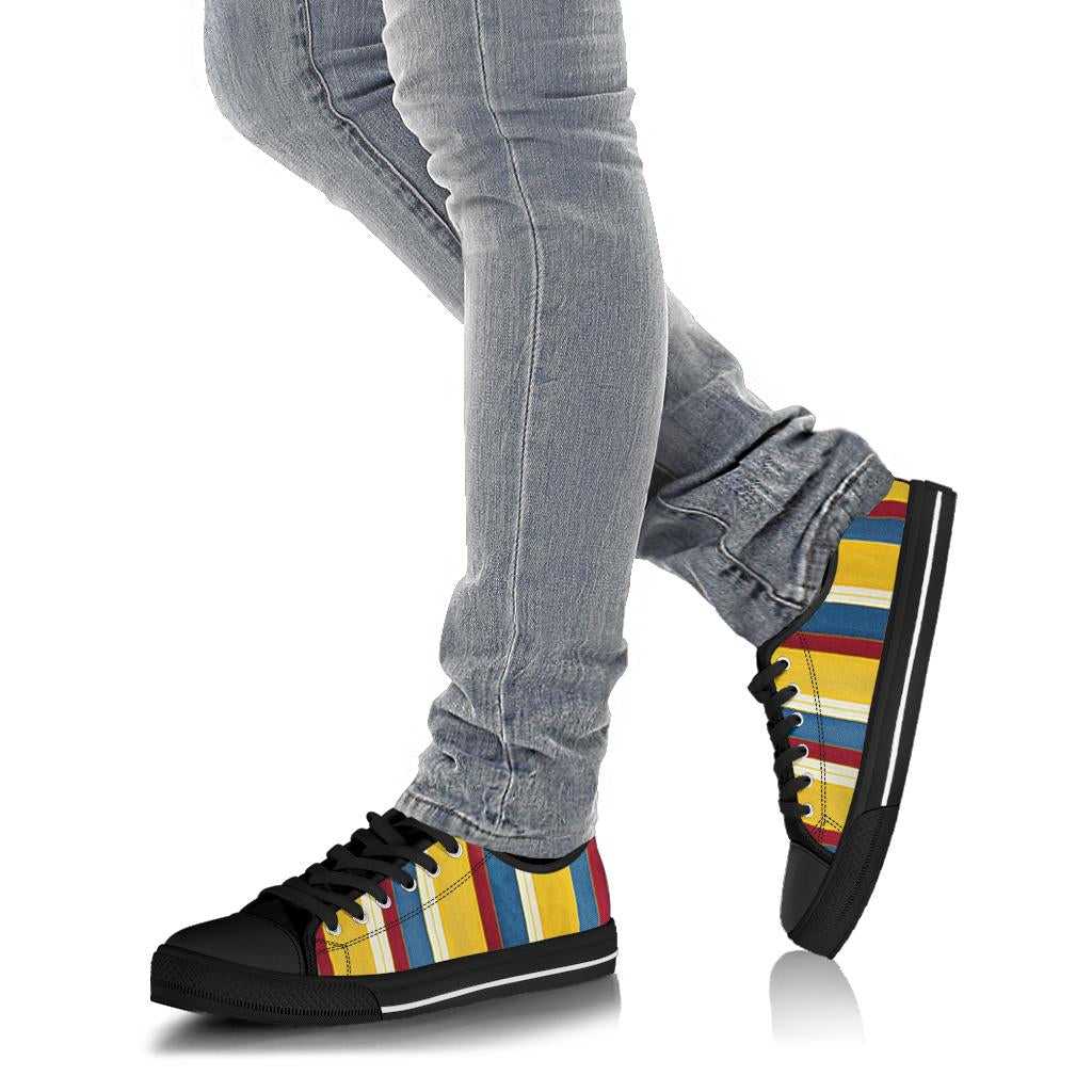 Riviera Stripe Low Top Sneakers